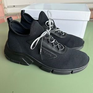 Prada black sneakers